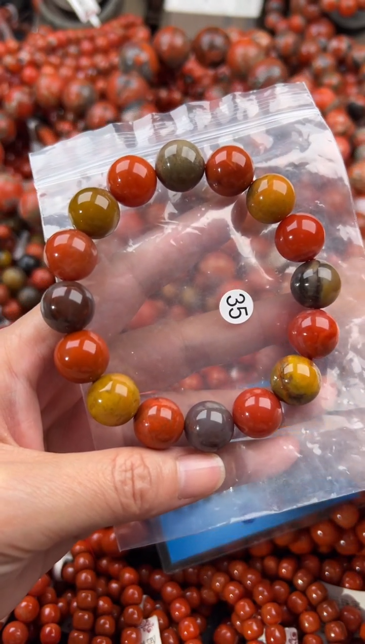 未镶嵌手串南红玛瑙14+