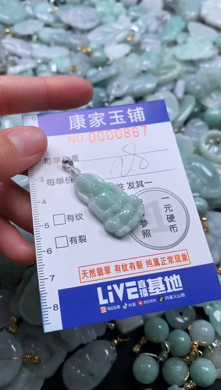 颈饰未镶嵌翡翠867