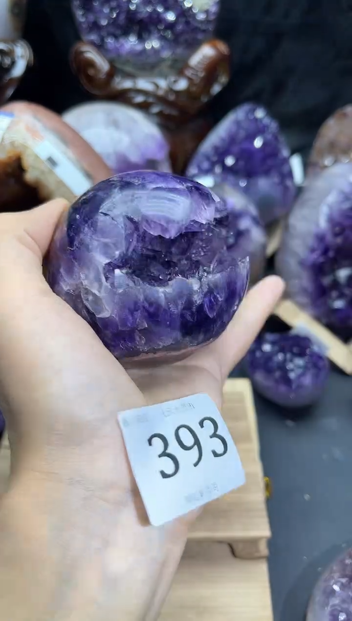 1未镶嵌紫晶393号开口笑