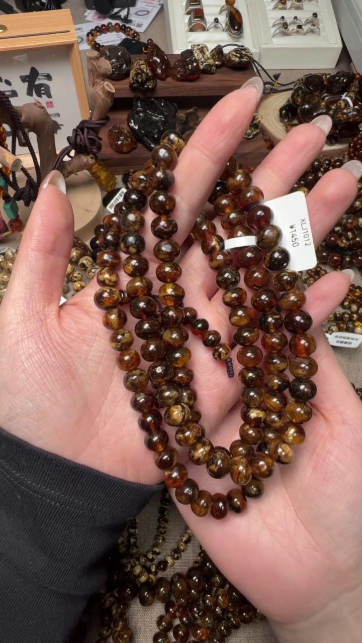 【闪购商品】琥珀手链未镶嵌抚顺琥珀