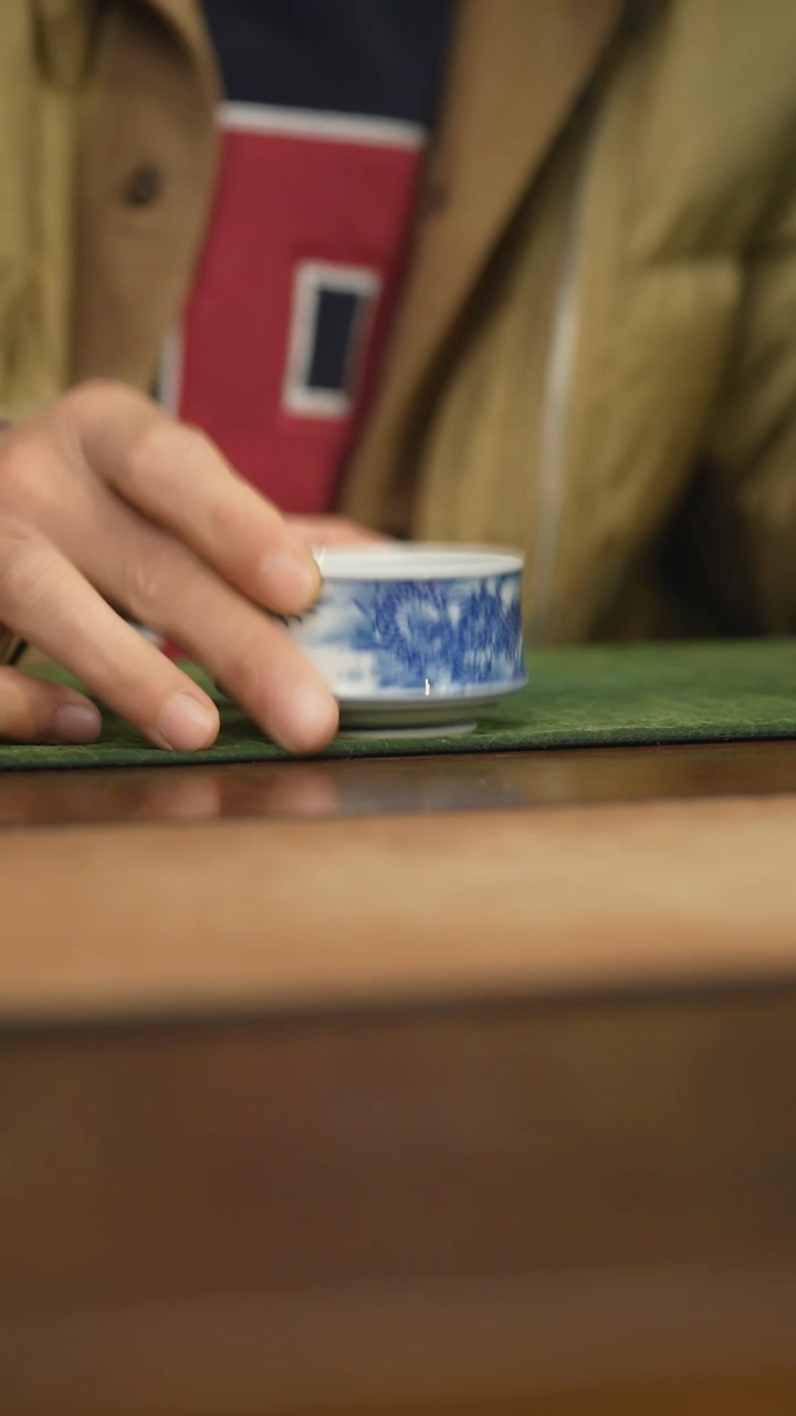 【闪购商品】杯柴窑青花破价福利