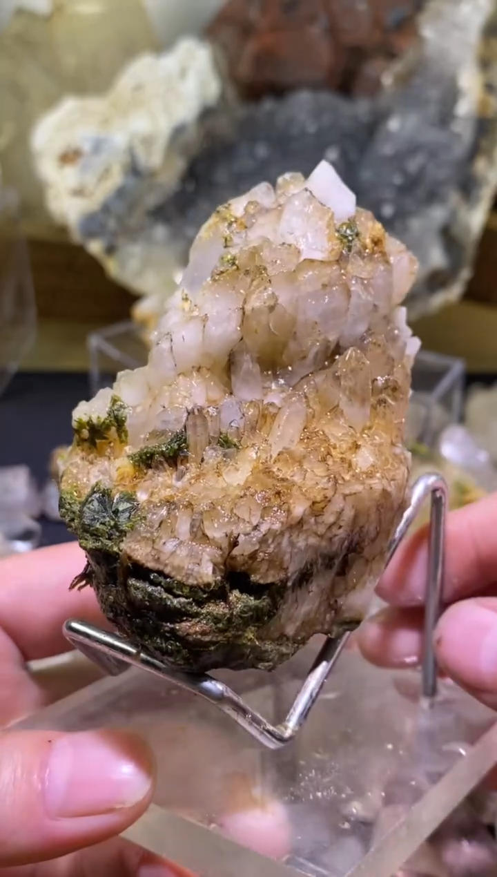 未镶嵌珠宝半成品水晶75号四川美姑超七花园水晶