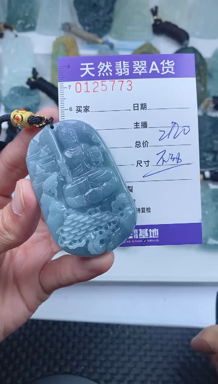 【闪购商品】翡翠颈饰未镶嵌        773