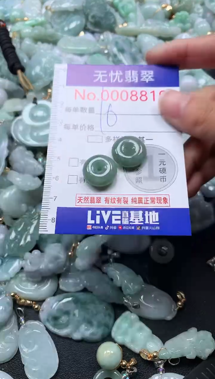 颈饰未镶嵌翡翠8819