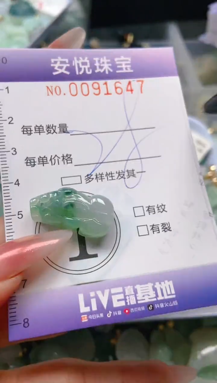 【闪购商品】翡翠颈饰未镶嵌闪购0091647