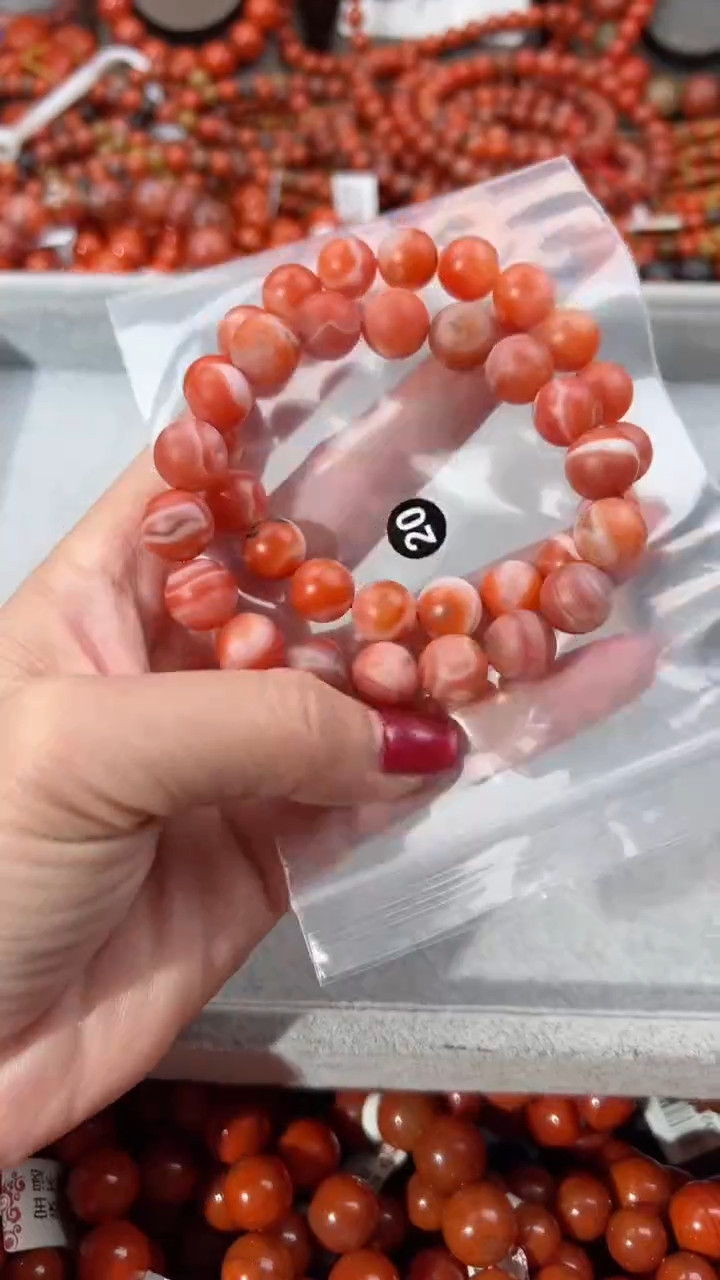 【闪购商品】南红玛瑙手串未镶嵌11+