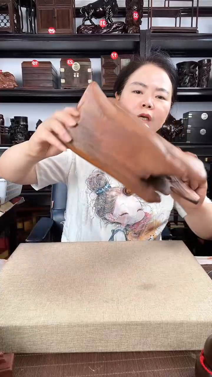 木447瑕疵老李红木工艺品