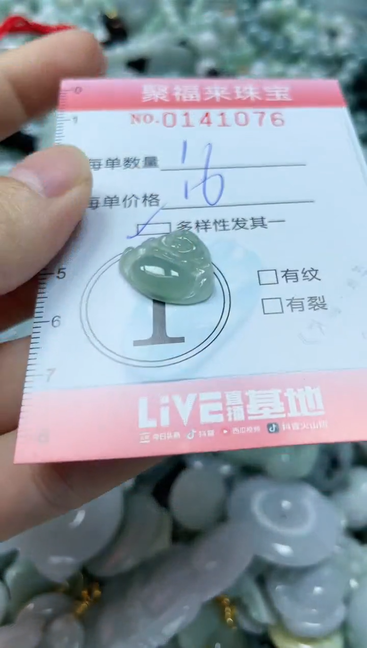 【闪购商品】翡翠颈饰未镶嵌闪购0141076多样性发其一