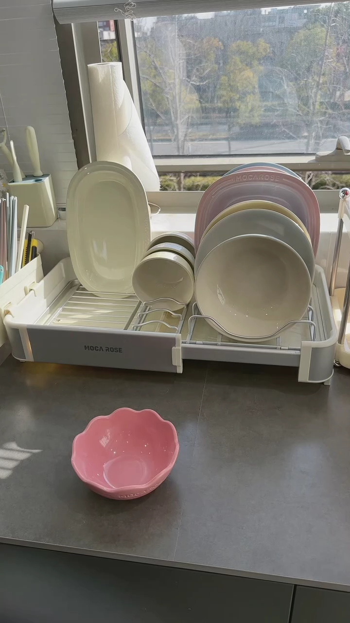 【闪购商品】瓷餐具置物架56.5*30.5*12.4c