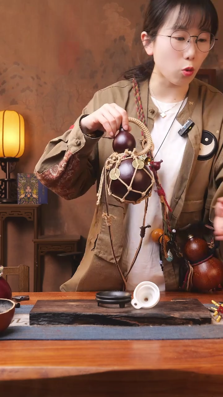 【闪购商品】191号精品大漆葫芦防腐防渗装水茶酒