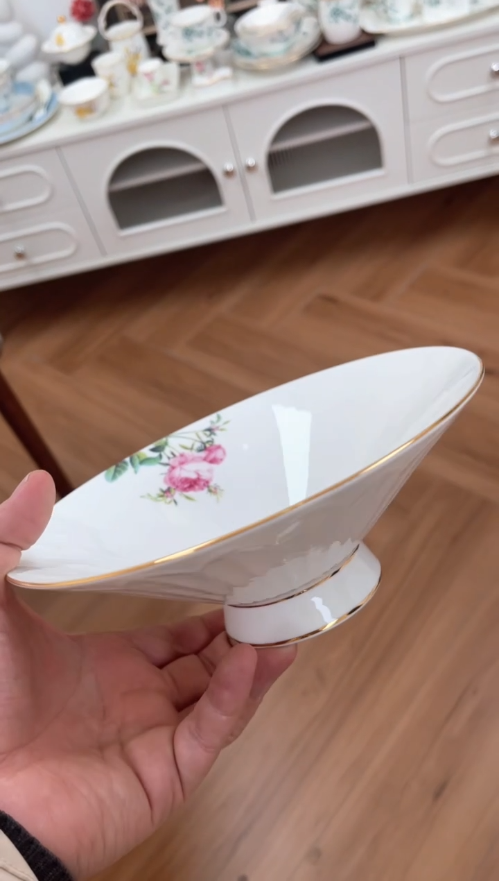 【闪购商品】碗8英寸高脚果盘——