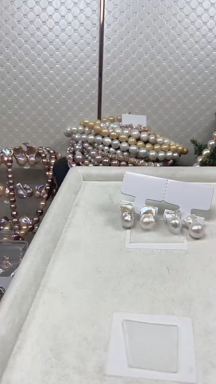 未镶嵌耳饰淡水珍珠【纯恬珠宝】（多样性发货发一）