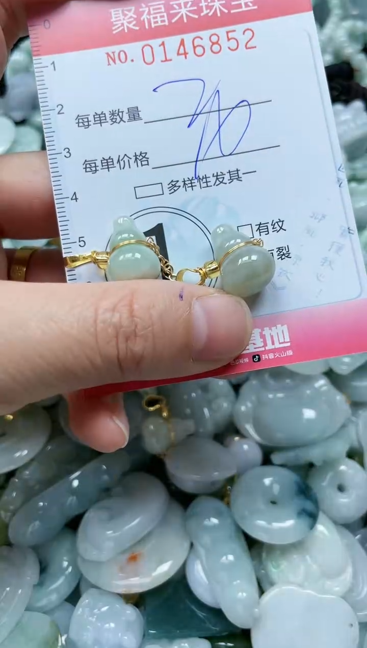 翡翠未镶嵌颈饰闪购0146852