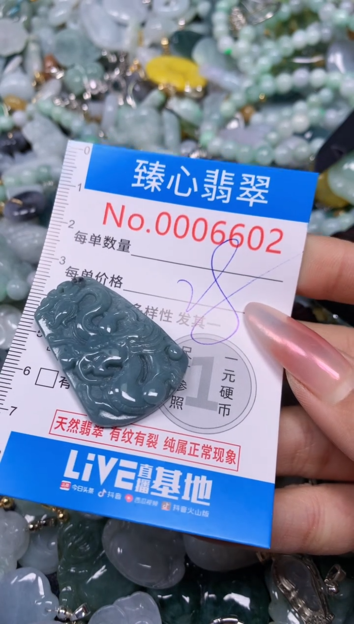 【闪购商品】翡翠颈饰未镶嵌含绳0006602