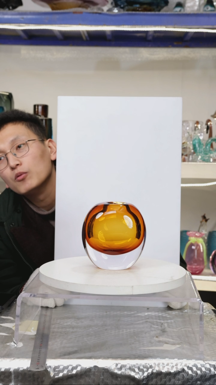 【闪购商品】琉璃【幻彩】高13精品琉璃微瑕福利