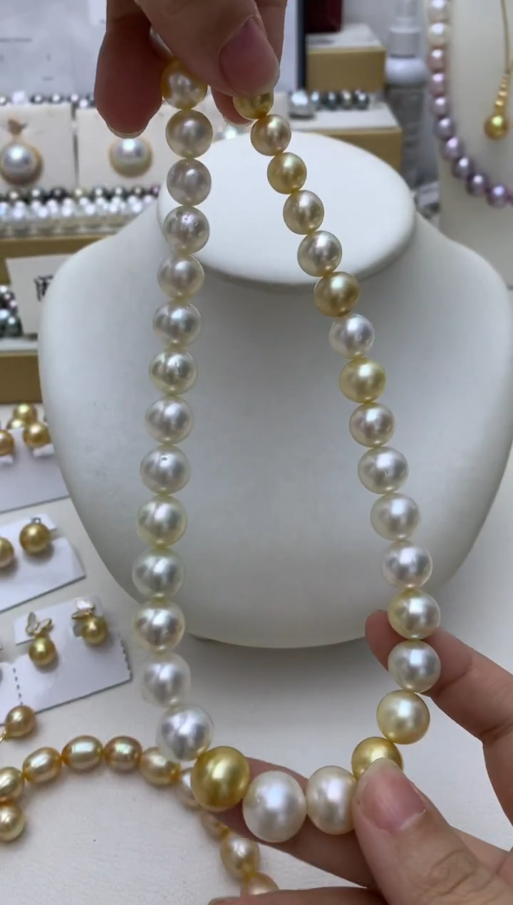 项链未镶嵌海水珍珠e41 