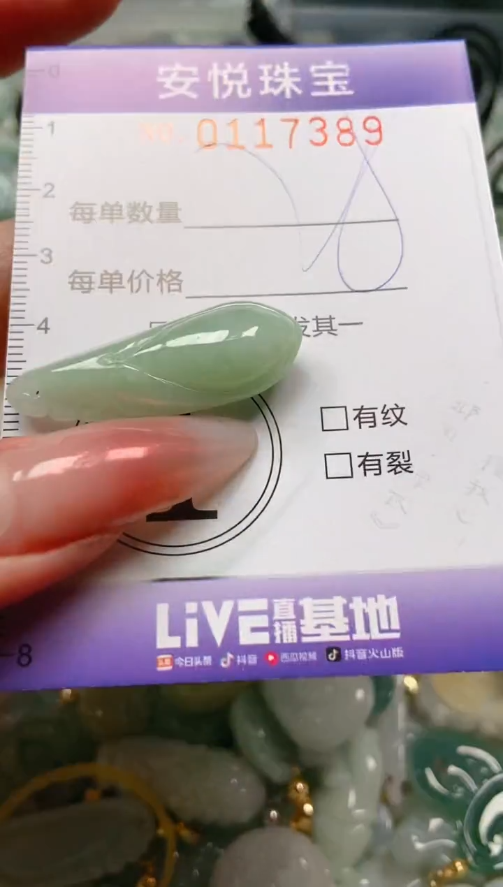 【闪购商品】翡翠颈饰未镶嵌闪购0117389