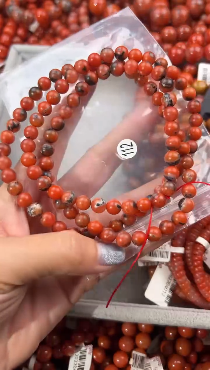 未镶嵌手串南红玛瑙7+