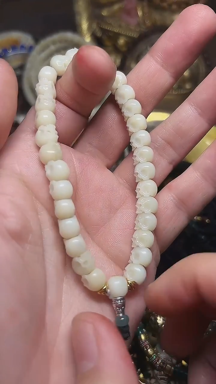 驼骨手串/手链原生态半鄂骷髅手持       