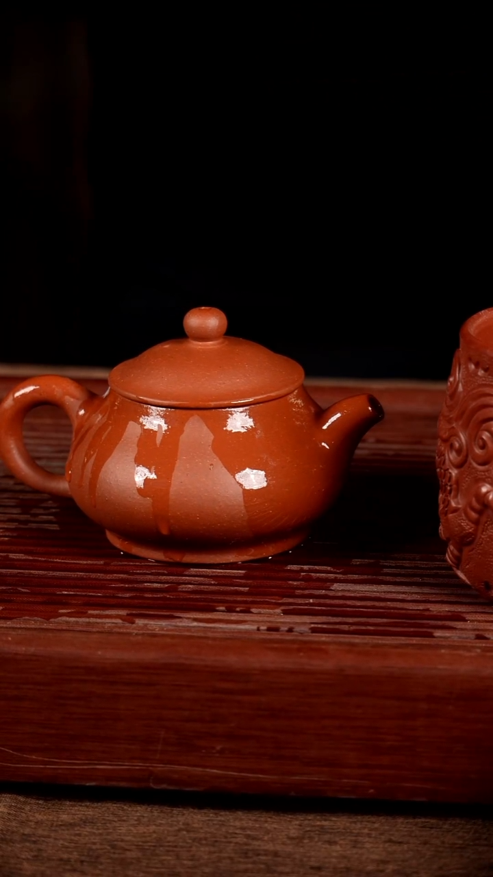 茶壶紫砂茶壶紫砂紫砂茶具紫砂茶具 中槽清潘壶 约280CC