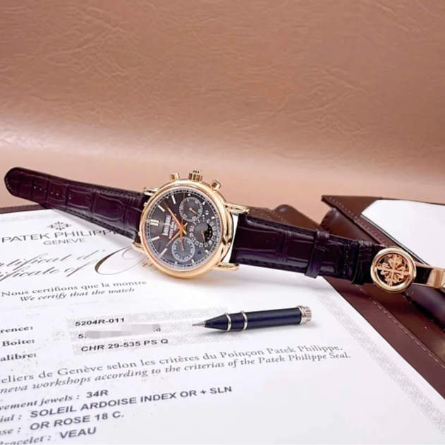 95新 Patek Philippe/百达翡丽 5204R卡22年百达翡丽男表5256138