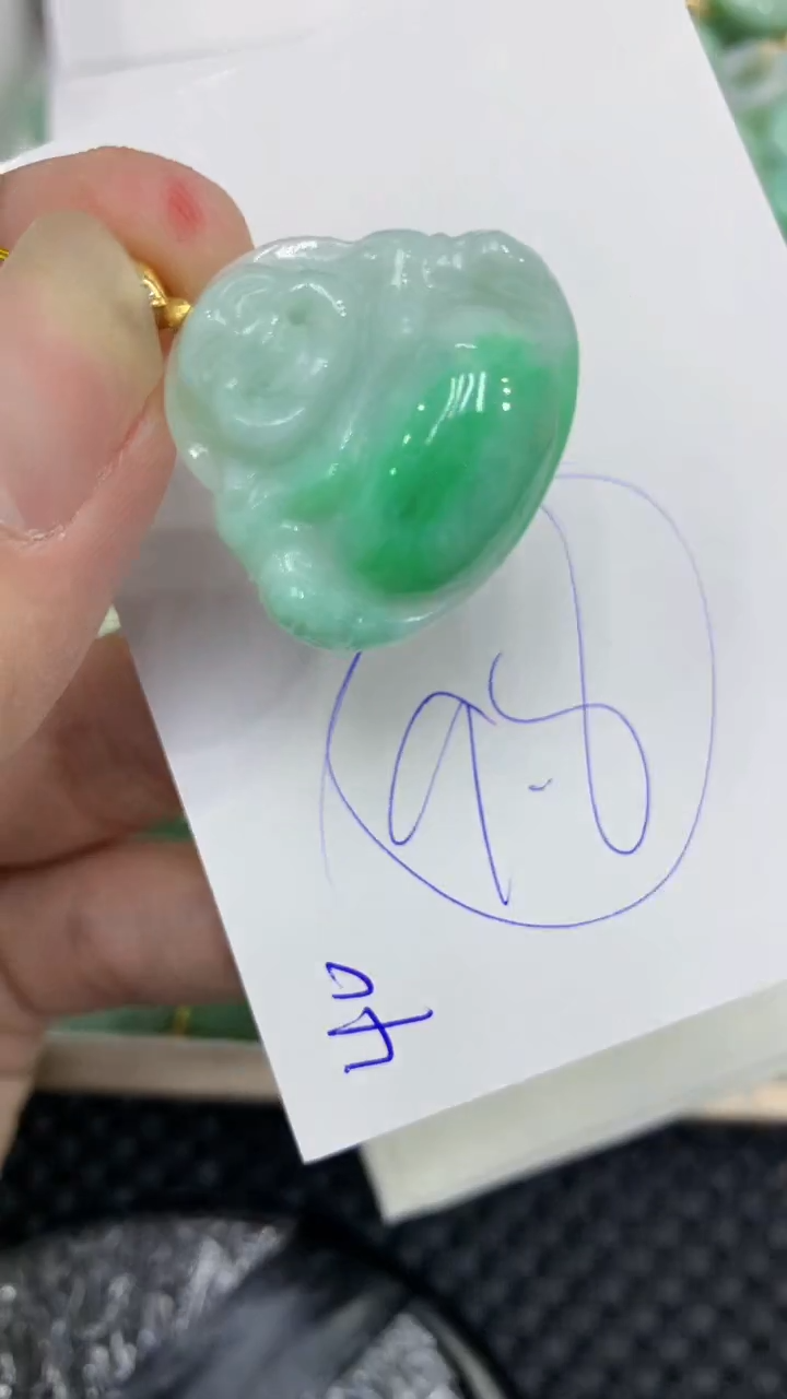 颈饰未镶嵌翡翠缅甸A货翡翠