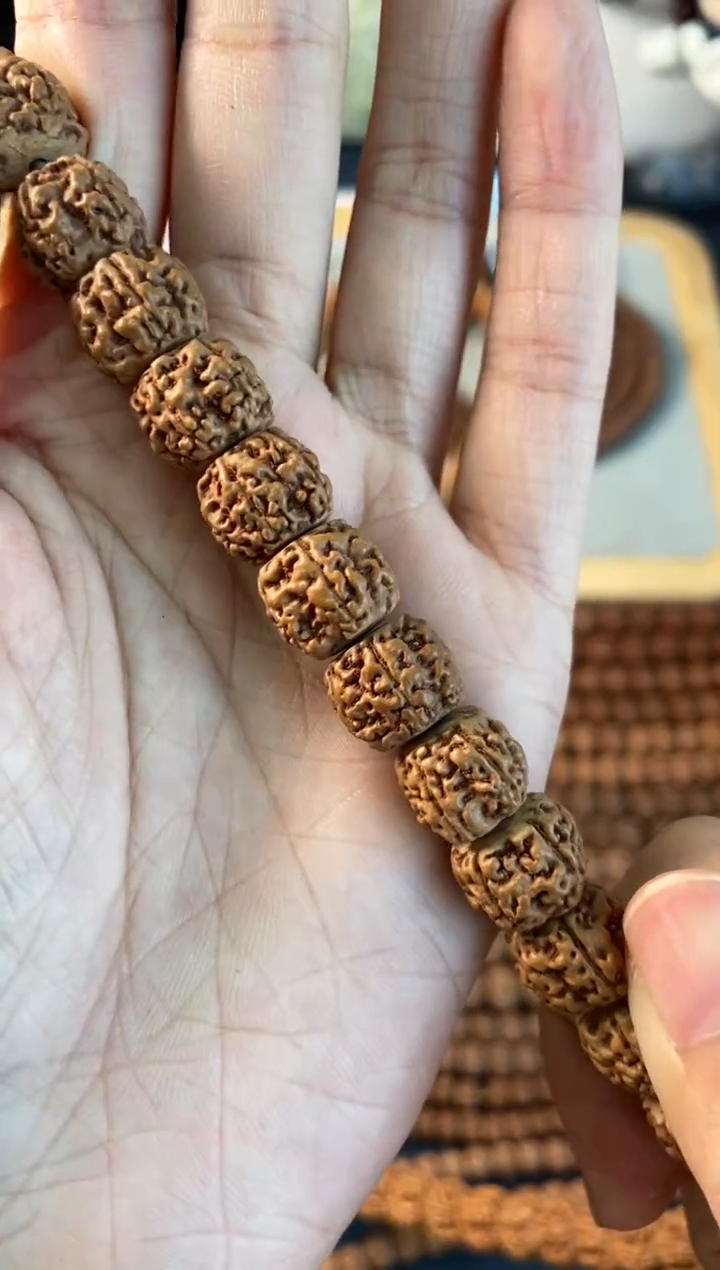 手串金刚菩提藏式麦穗盘龙108长串