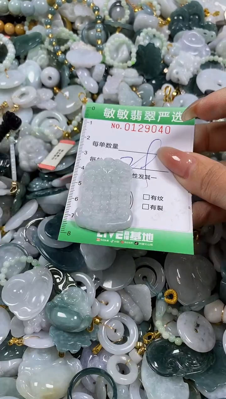 【闪购商品】翡翠颈饰未镶嵌闪购0129040
