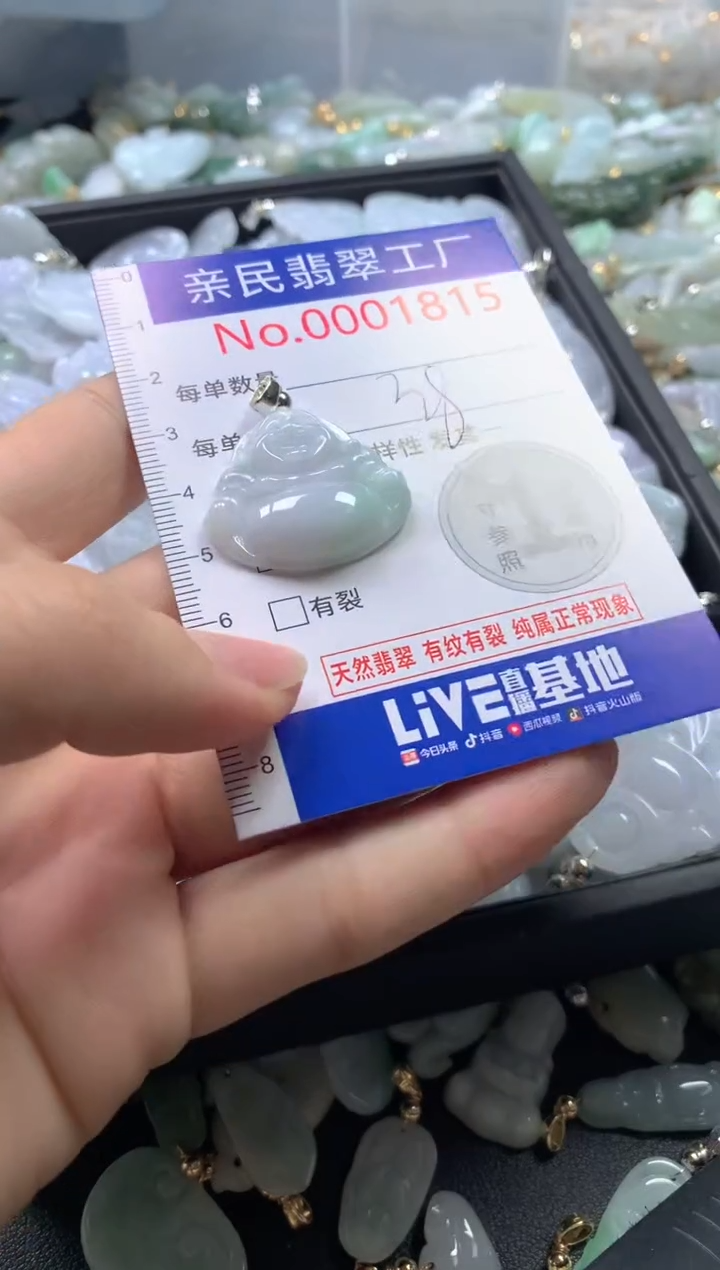 【闪购商品】翡翠吊坠(不含链)未镶嵌1815