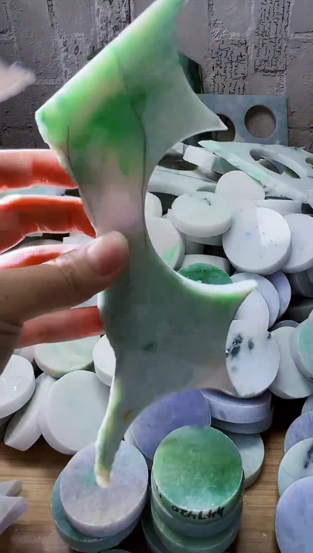 配石翡翠天然翡翠A货425