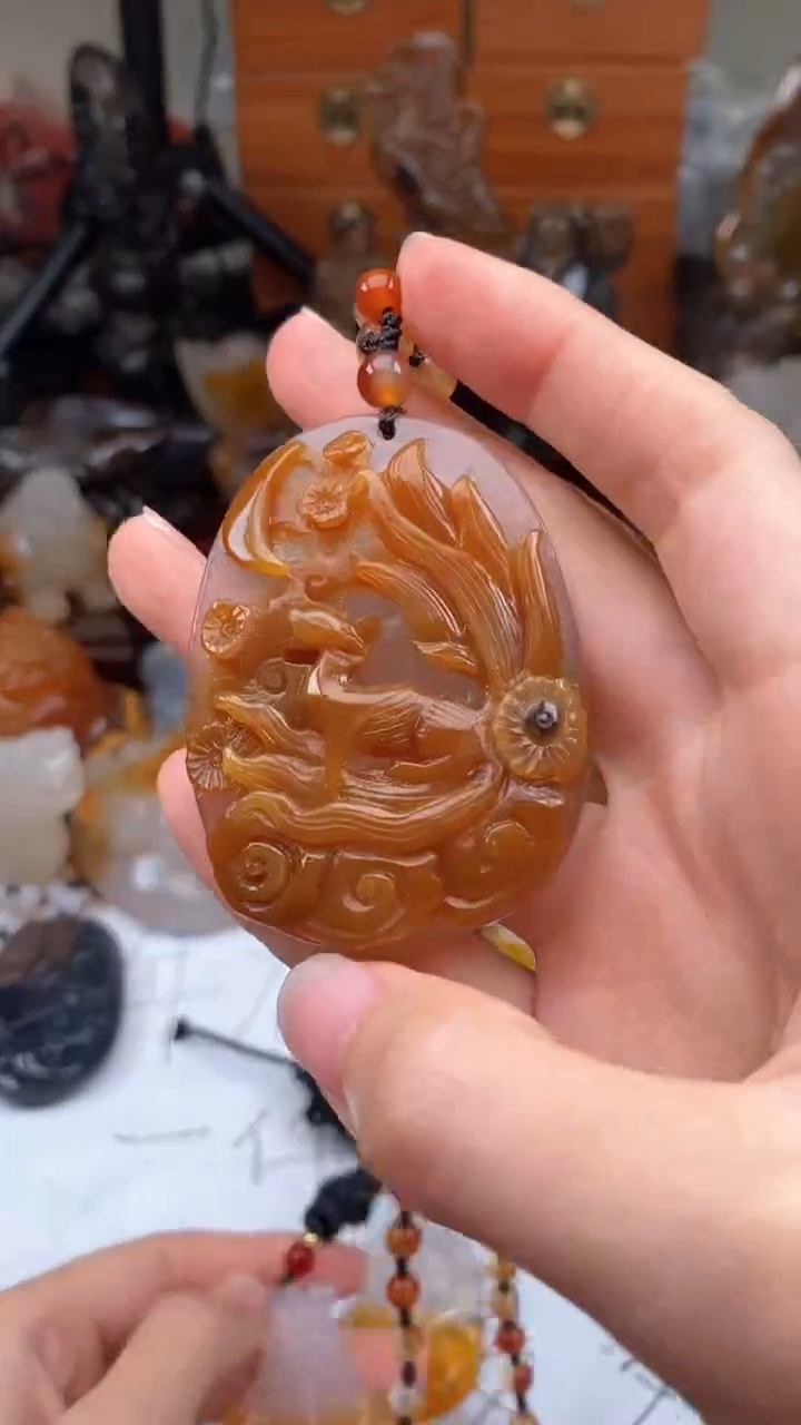 【闪购商品】玛瑙/玉髓颈饰未镶嵌AA