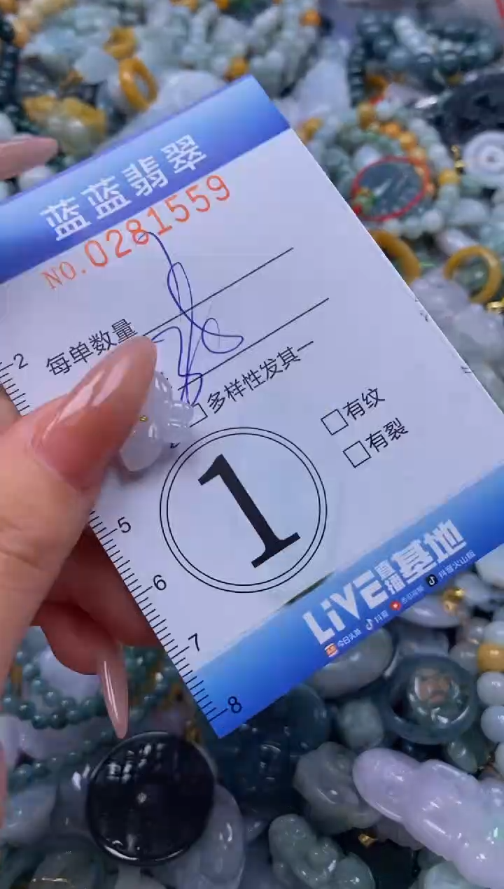 翡翠未镶嵌颈饰闪购0281559多样性发其一