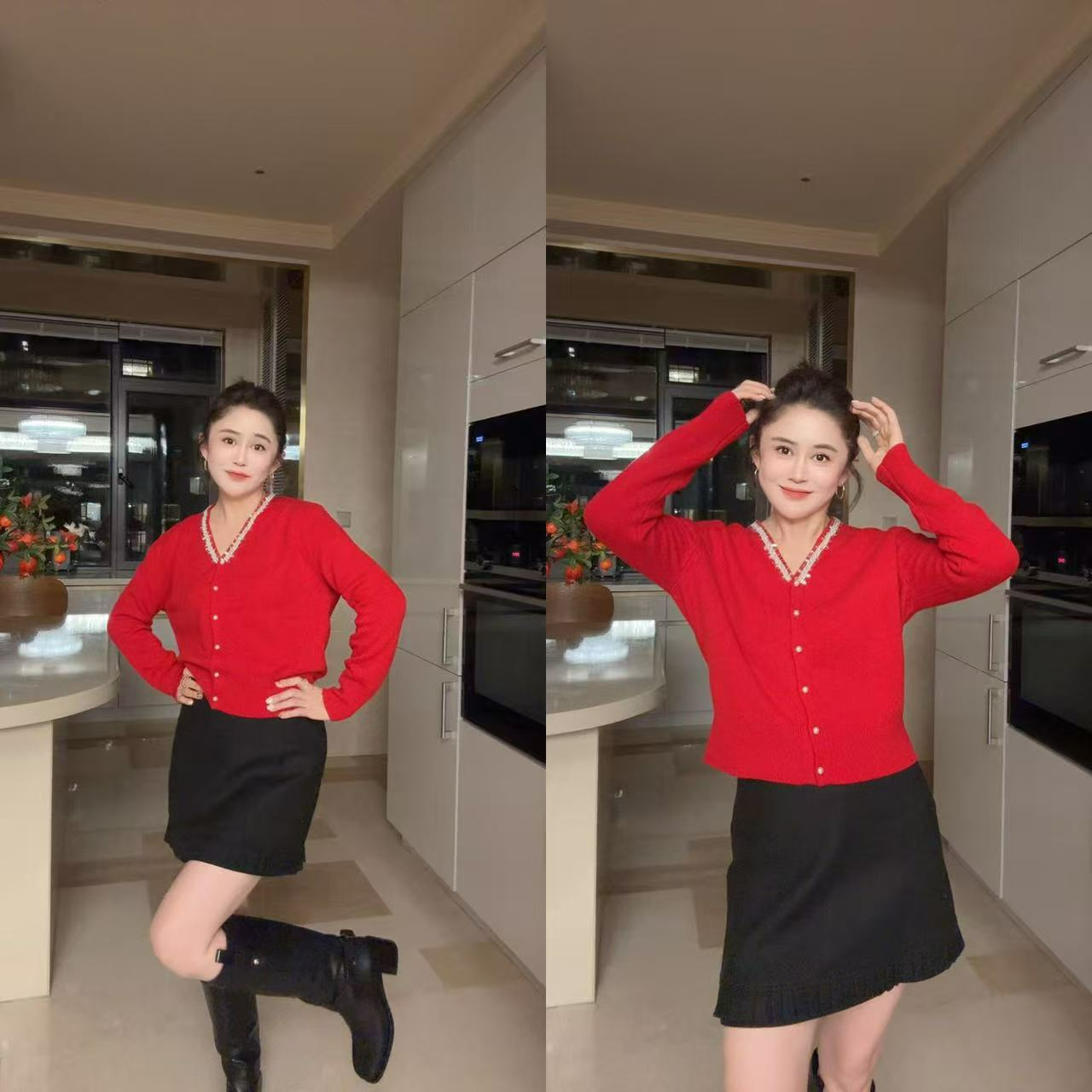 【花边裙】花边小黑裙25253827