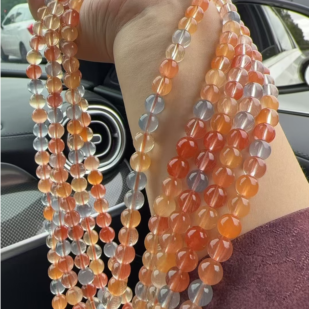 8m彩 兔多圈项链