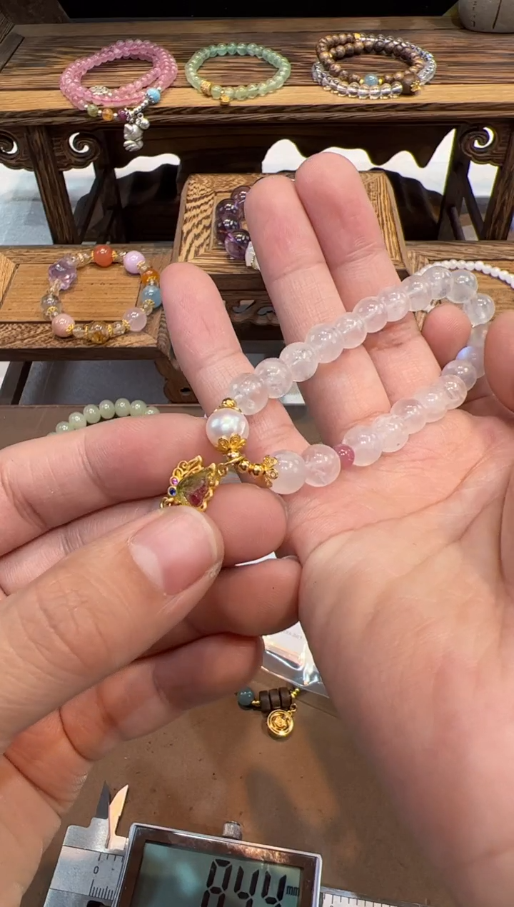 【闪购商品】长石手串未镶嵌@@手饰