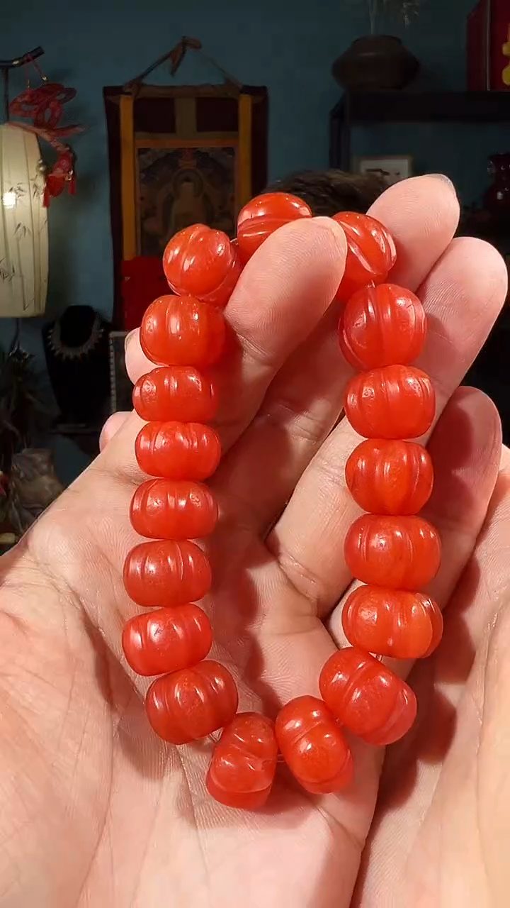 【闪购商品】南红玛瑙手串未镶嵌15-16