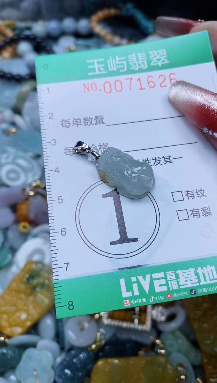 【闪购商品】翡翠颈饰未镶嵌闪购0071626