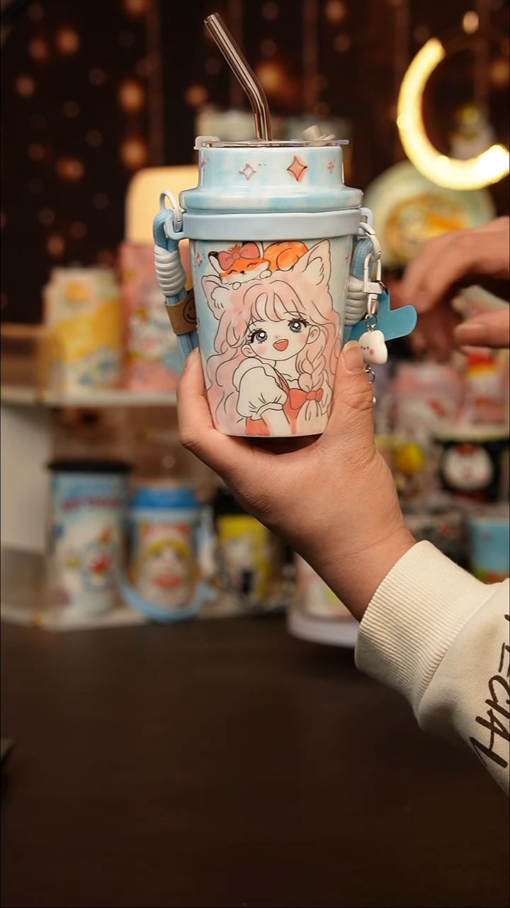 (玉泥）景德镇手工手绘文创陶瓷杯
