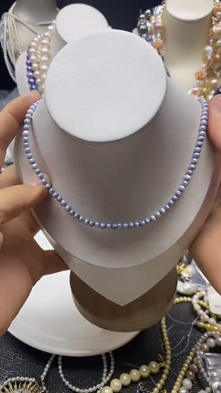 颈饰未镶嵌淡水珍珠多人