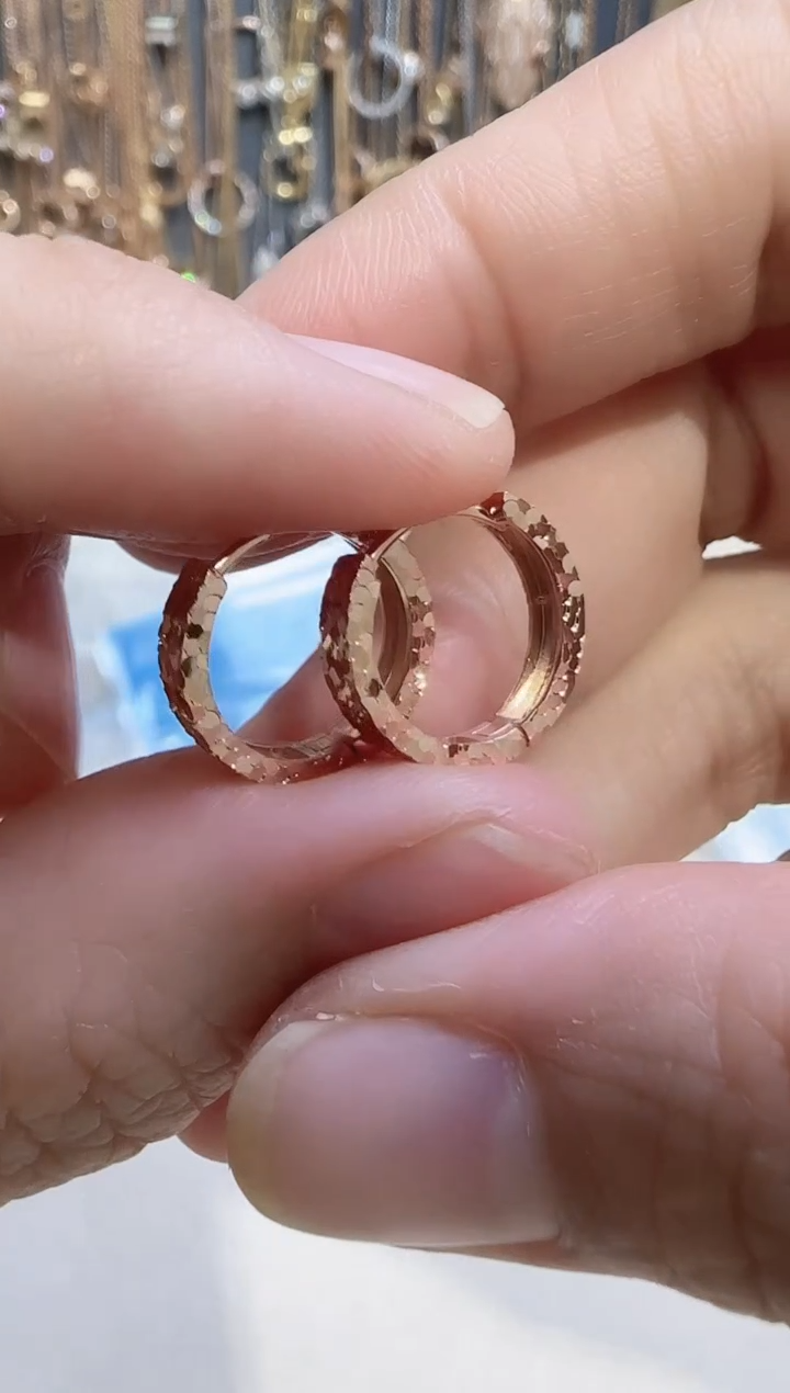 【闪购商品】18K金耳饰多样性发货发其一