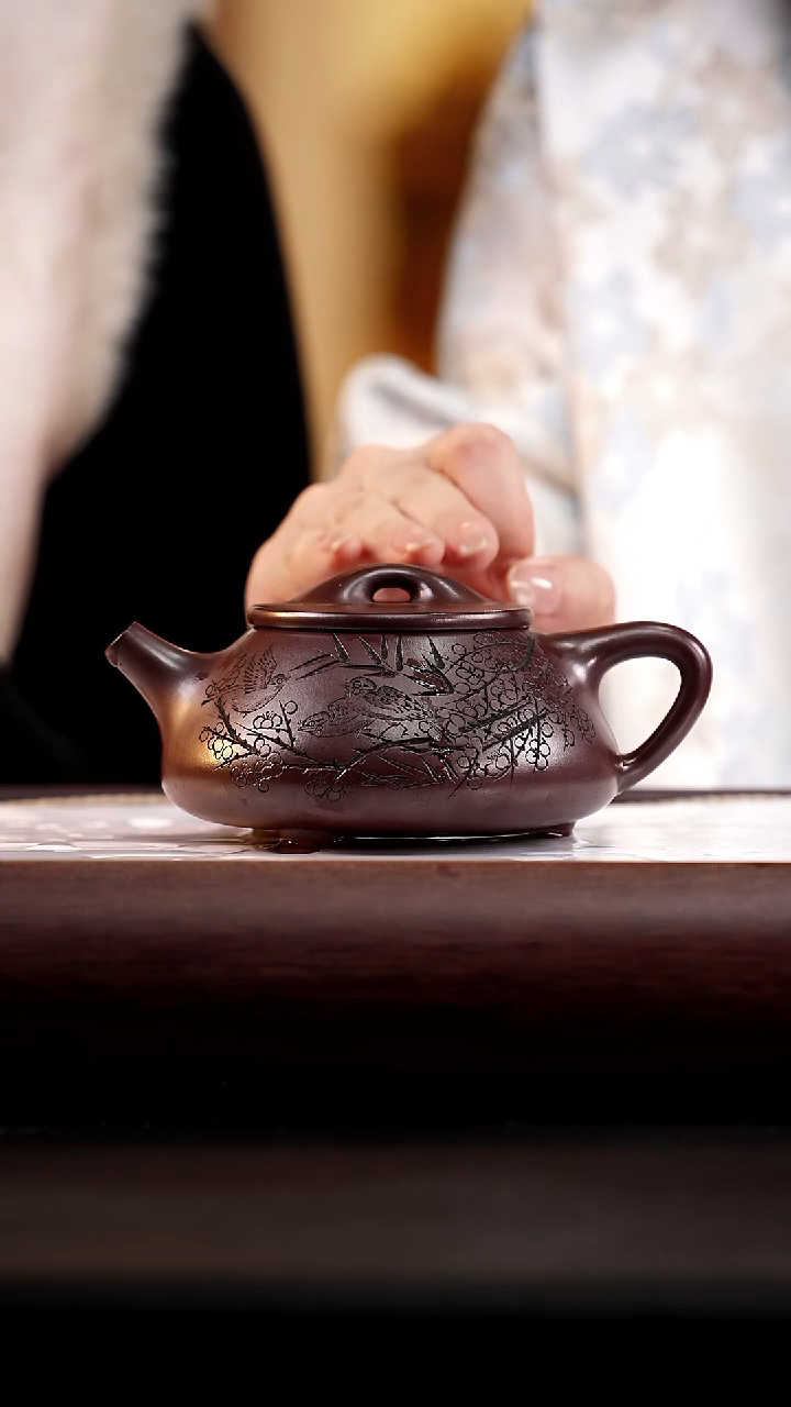 57 汉棠紫泥景舟石瓢