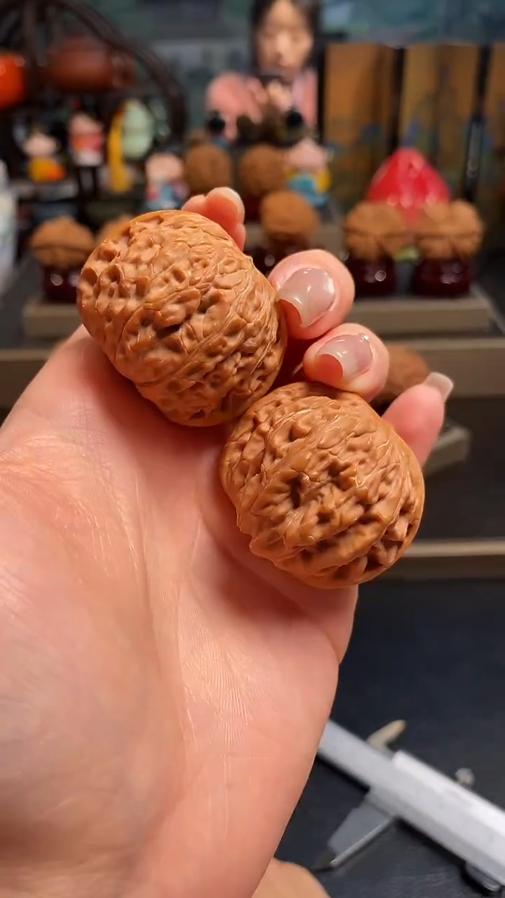 文玩核桃吊坠A123磨盘38