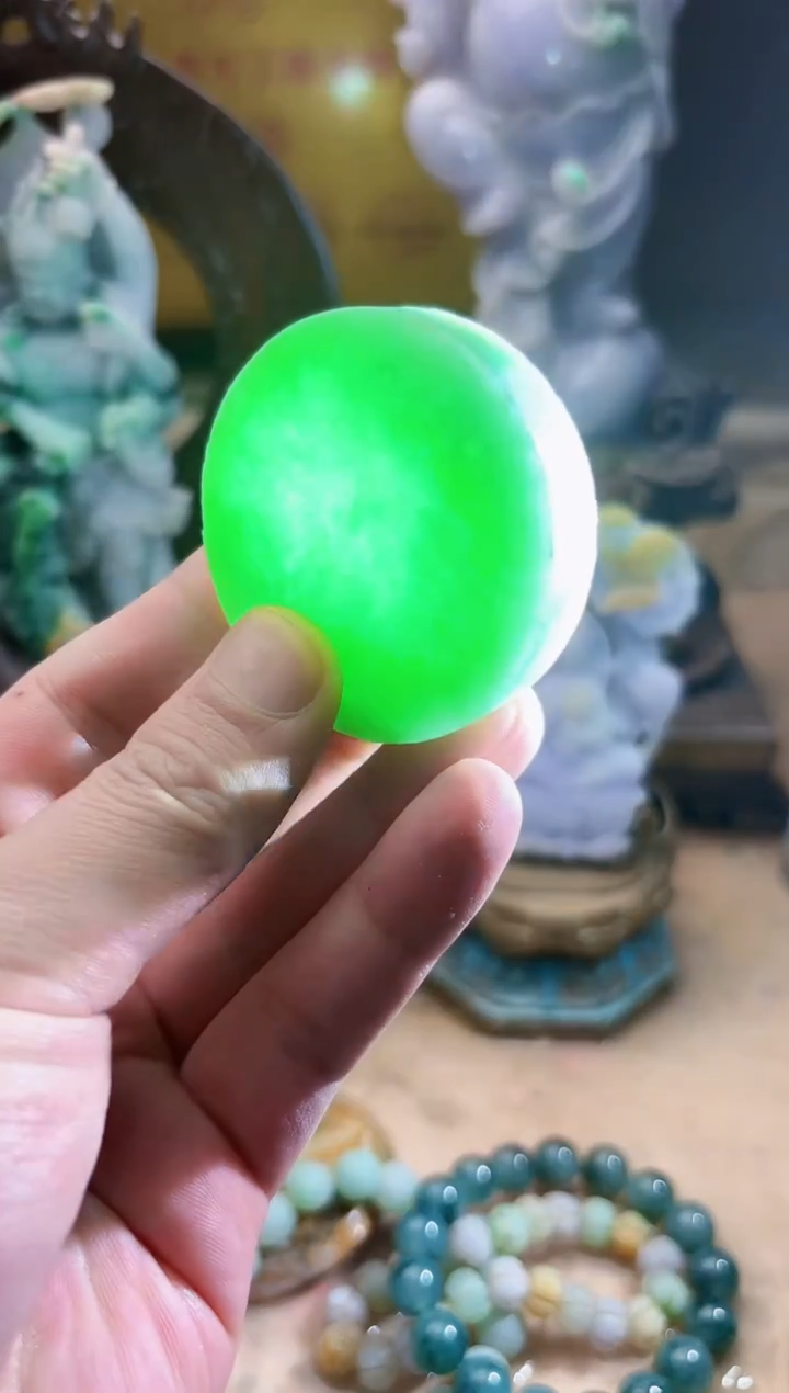 未镶嵌挂件翡翠A货张麦9545