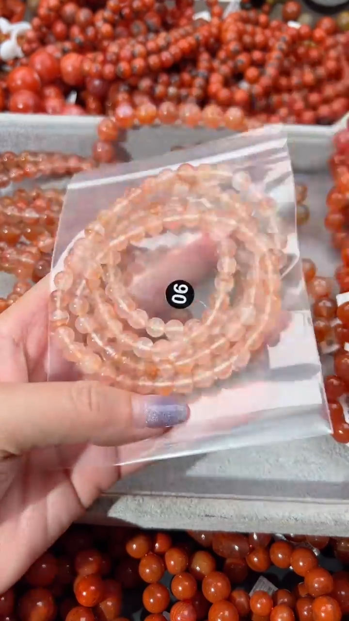 【闪购商品】南红玛瑙手串未镶嵌6+