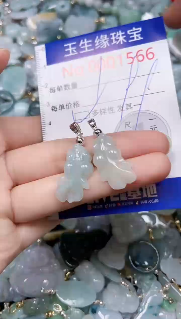 【闪购商品】翡翠颈饰未镶嵌闪购00001566多样性发其一