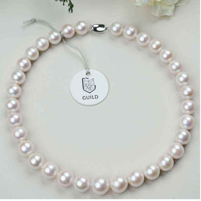 【睿泽鉴宝】S925银淡水有核珍珠项链有瑕（带大证）11-14mm V0143