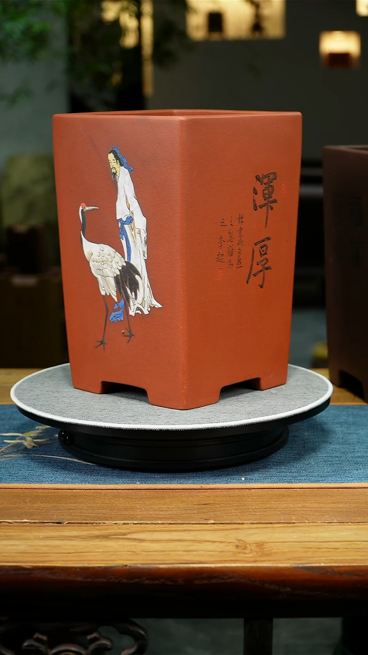 水*轩精品兰花盆微