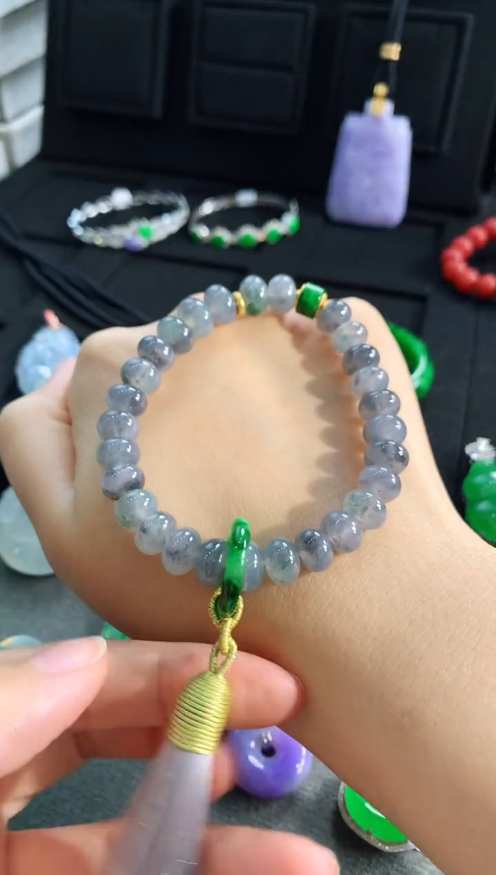 【闪购商品】翡翠手串未镶嵌手饰