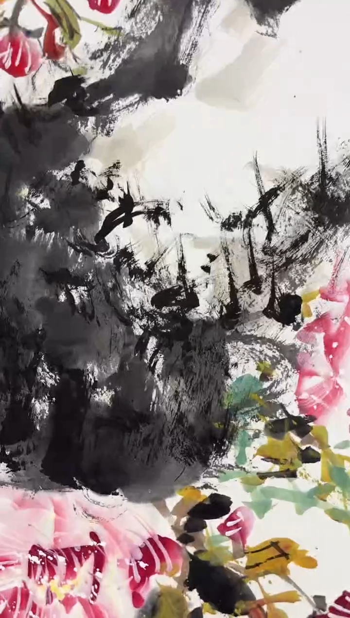 【闪购商品】国画孙桂国老师字画，带亲笔合影证书29-10