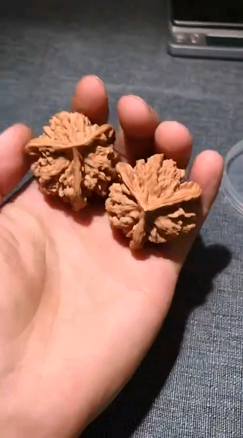 把件文玩核桃微修打底盘山三棱41尺